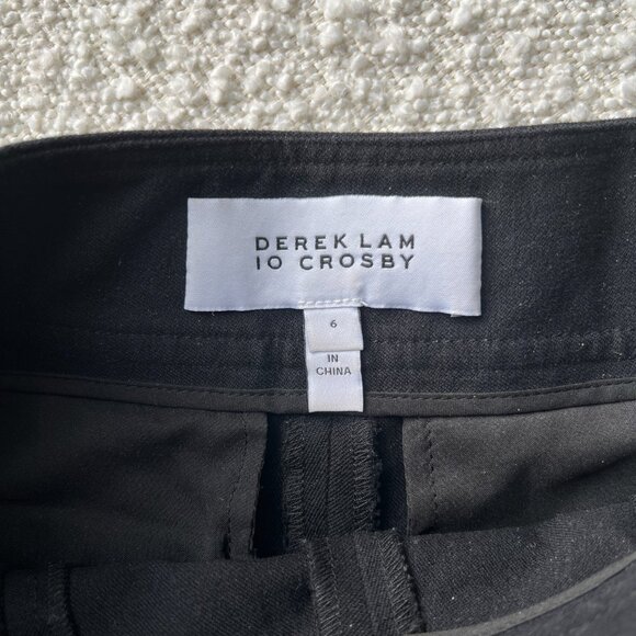 Derek Lam 10 Crosby Women's Blue Robertson Stretch Sailor Shorts Size 4 - Picture 5 of 7